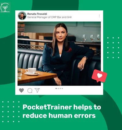 PokcetTrainer helps to reduce human error