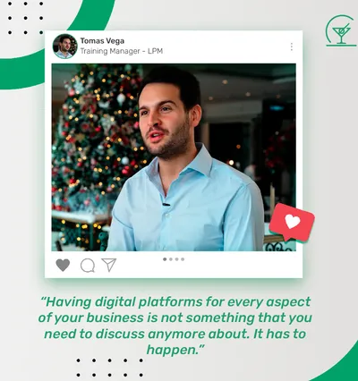 Having digital platforms for every aspect of your business is not something that you need to discuss anymore about. It has to happen.