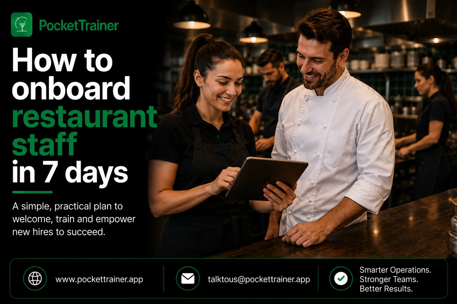 How to onboard restaurant staff in 7 days