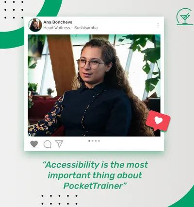 Accessibility is the most important thing about PocketTrainer