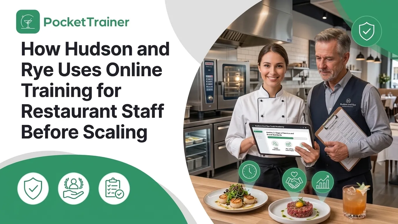 How Hudson and Rye Scales Restaurant Staff Training