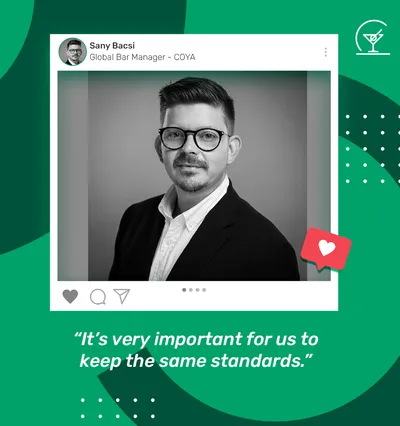 It’s very important for us to keep the same standards.