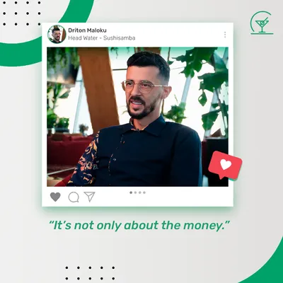 It’s not only about the money.