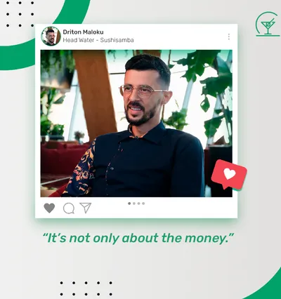 It’s not only about the money.