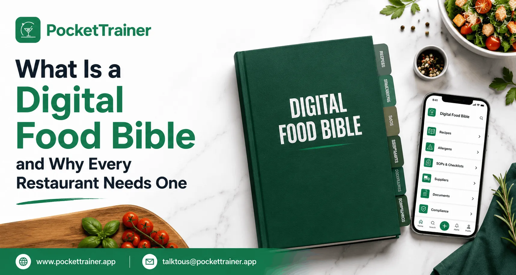Digital Food Bible for Restaurants: The Complete Guide